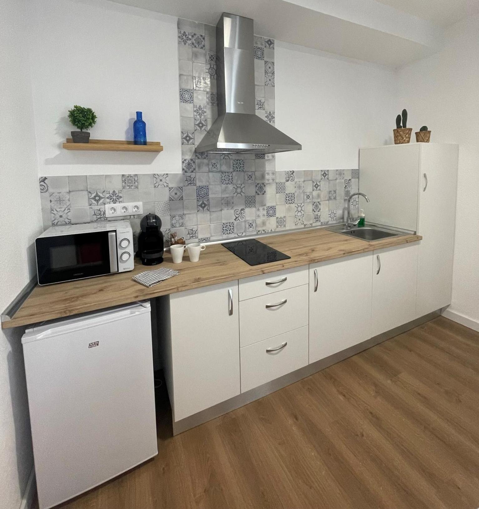 Blanco Y Anil Plaza Apartment Valdepenas Ngoại thất bức ảnh