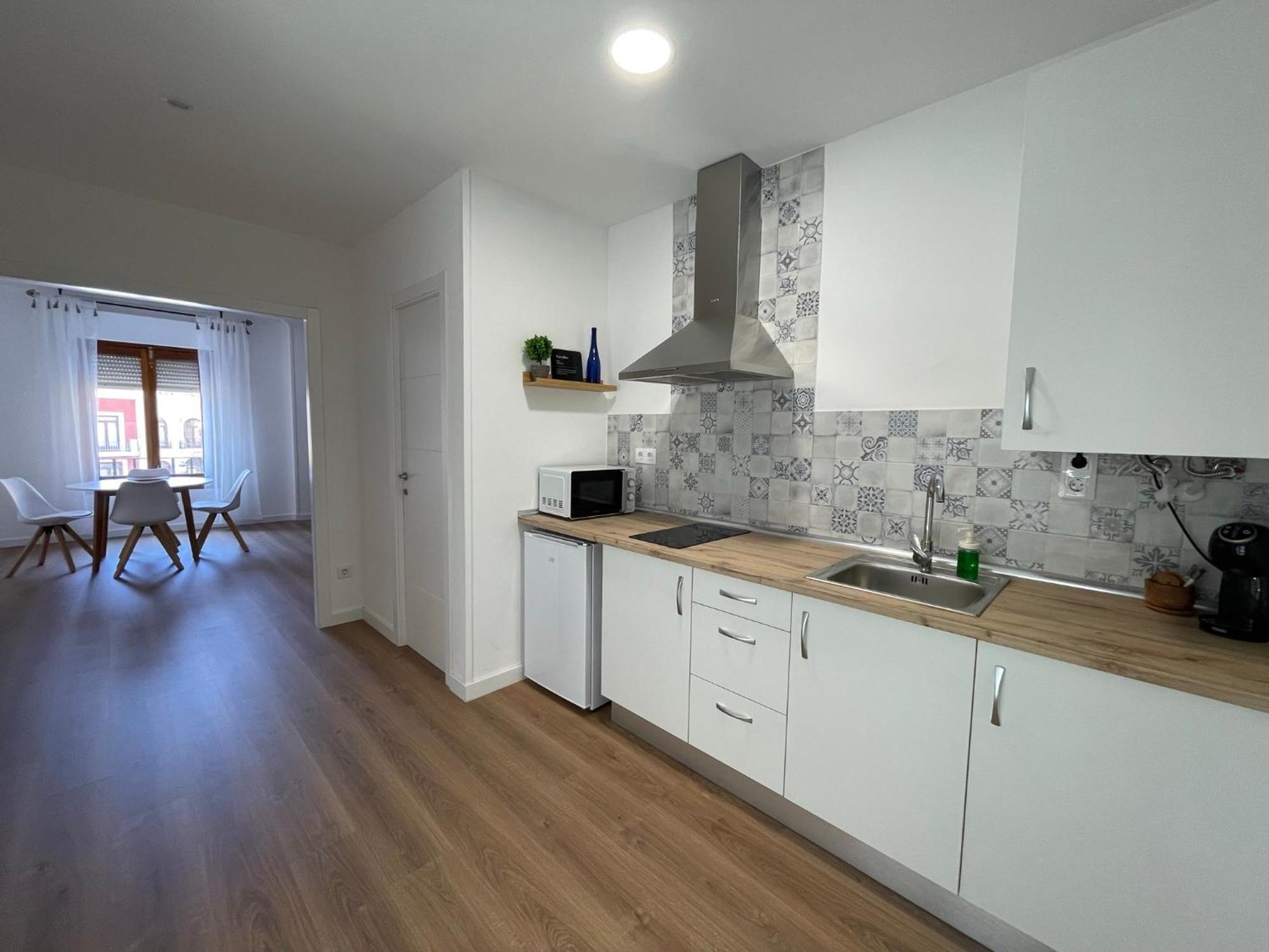 Blanco Y Anil Plaza Apartment Valdepenas Ngoại thất bức ảnh